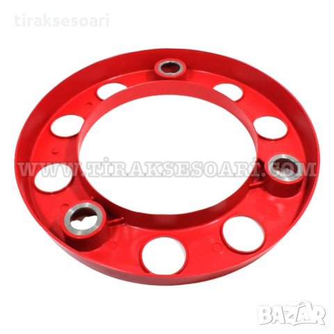 2 БРОЯ Червени Тасове за камион PVC Тасове 22.5 Цола Тас 22.5, снимка 2 - Аксесоари и консумативи - 34156520