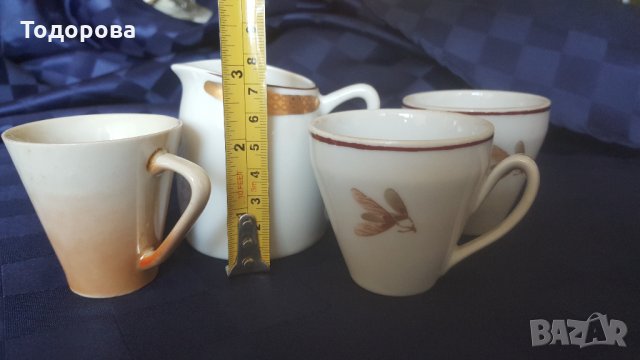 Сет от порцеланови български чашки, снимка 4 - Чаши - 34145068