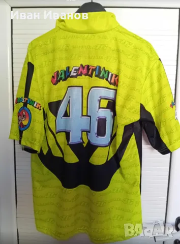 Уникална тениска на Валентино Роси, снимка 8 - Тениски - 49421422