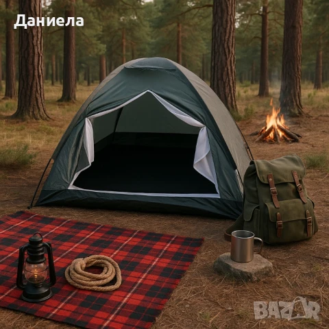 Палатка Muhler 4-местна YL3031, снимка 4 - Палатки - 50424198