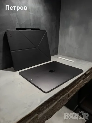 КАТО ЧИСТО НОВ Ipad Pro 12.9” + Apple Pencil + Case, снимка 5 - Таблети - 56079692