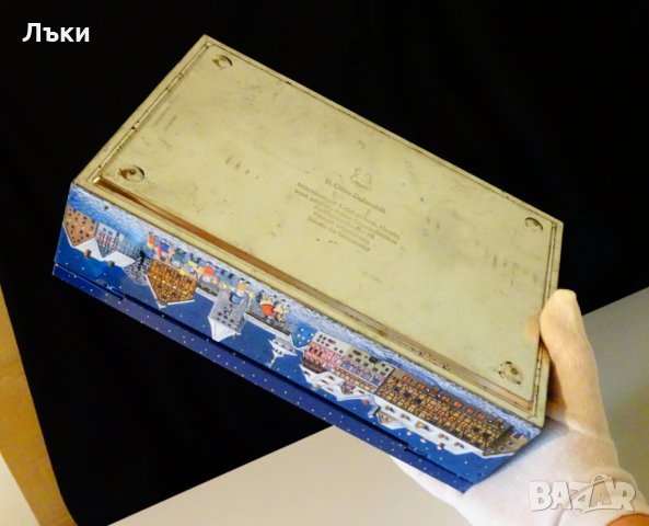 Немска метална кутия от 2000 година. , снимка 7 - Антикварни и старинни предмети - 30248578