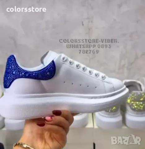 Дамски кецове  Alexander McQueen-BR188U, снимка 2 - Кецове - 47415409