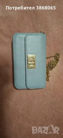 Чанта Furla синя 