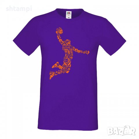 Мъжка тениска Basketball Player баскетбол спорт,мач,Изненада,Подарък,Празник , снимка 9 - Тениски - 36812795