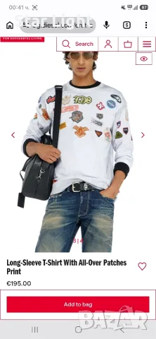 Мъжки блузи Diesel , снимка 2 - Блузи - 56415829