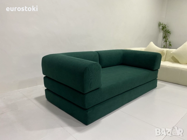 Компресиран, ортопедичен диван Forest tales, размер 2000х1000х700 мм, снимка 2 - Дивани и мека мебел - 52268631