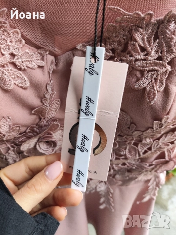 Къса рокля с дантела , снимка 4 - Рокли - 52461700