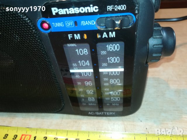 PANASONIC RF-2400 ВНОС GERMANY 2109211643, снимка 4 - Радиокасетофони, транзистори - 34208113