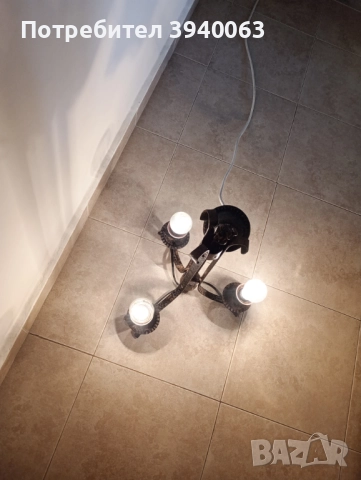 Стар полюлей от ковано желязо троен колекция, снимка 6 - Антикварни и старинни предмети - 50646181