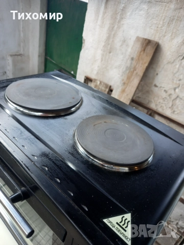 Печка с два котлона CROWN, снимка 4 - Печки, фурни - 52873560