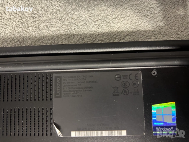 Лаптоп Lenovo ThinkPad i7-10510U/512SSD/16RAM/Win11, снимка 6 - Лаптопи за работа - 53037388