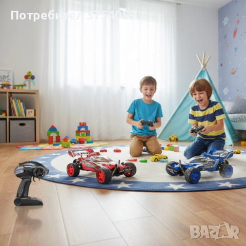 Мощен спортен автомобил Crawler King 2.4GHz High-Speed Car, снимка 4 - Коли, камиони, мотори, писти - 52354252
