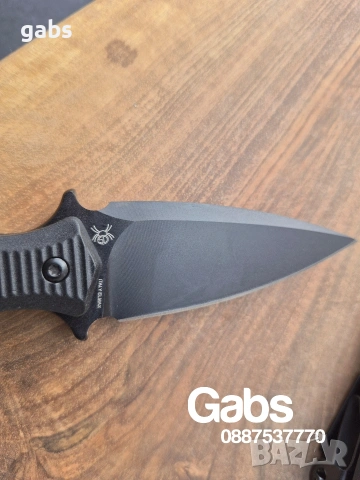 Компактен тактически нож FOX Aka Elmax,фултанг с кания Kydex, снимка 7 - Ножове - 53377127