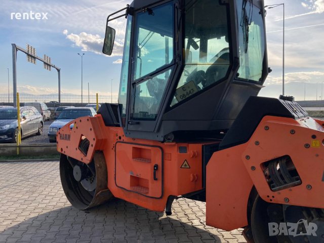 Двубандажен валяк 8000кг Hamm HD75 ПОД НАЕМ от Рентекс, снимка 7 - Индустриална техника - 39073166