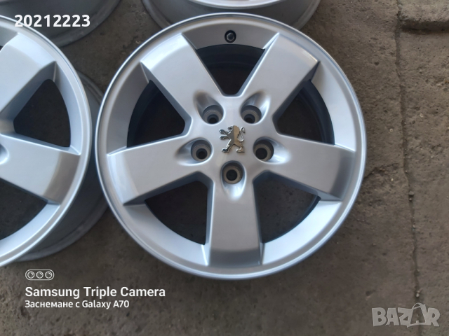 4 броя алуминиеви джанти за Peugeot 308,407,508 16, снимка 7 - Гуми и джанти - 44923455