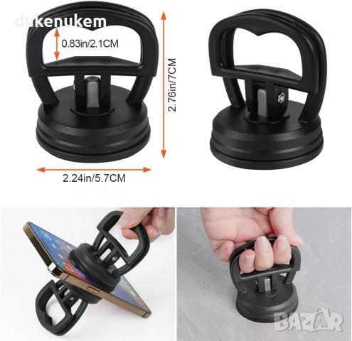 2 бр. Вакуумни вендузи за изправяне на вдлъбнатини, снимка 2 - Аксесоари и консумативи - 53261204