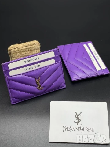 визитници ysl saint laurent , снимка 6 - Портфейли, портмонета - 51389644