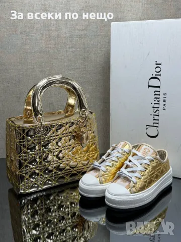 Christian Dior Дамска Чанта Кристиян Диор - 2 Налични Цвята Код D2160, снимка 6 - Чанти - 49423777