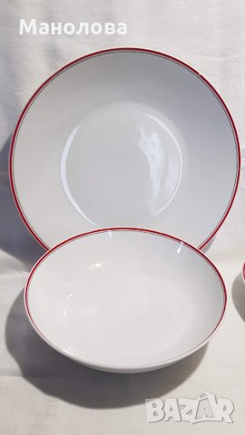 Прекрасен комплект произведен в Чехословакия EPIAG (Първа бохемска порцеланова индустрия)., снимка 14 - Сервизи - 35450069