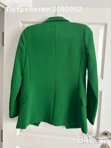 Зелено сако, снимка 2 - Сака - 53900784