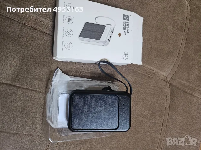 Соларна Пауър банк 20 000mAh, снимка 3 - Външни батерии - 56445563