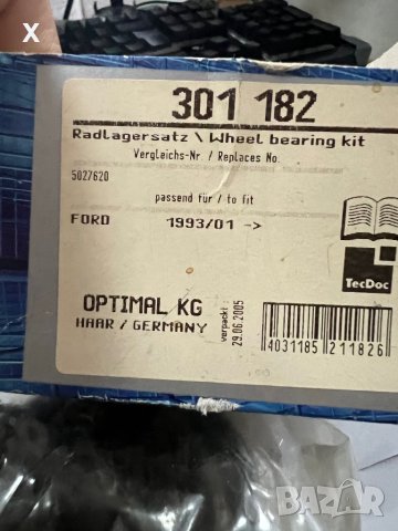 OPTIMAL 301182 Комплект лагер главина FORD Mondeo Mk1 Mk2 FORD Cougar, снимка 2 - Части - 40415117