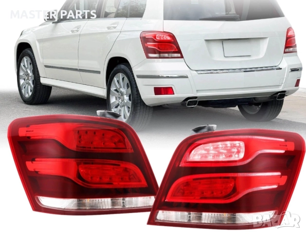 Супер Ярки LED Стопове за Mercedes GLK X204 (08-12) – ФЕЙСЛИФТ ВИЗИЯ