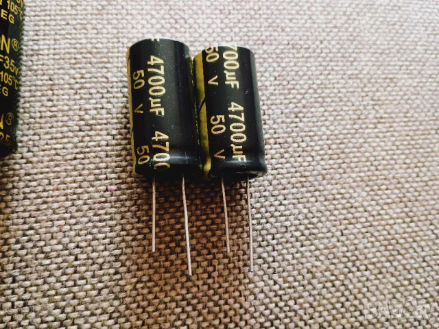 Аудио грейд кондензатори 10000uF / 4700uF, снимка 4 - Други - 47383054