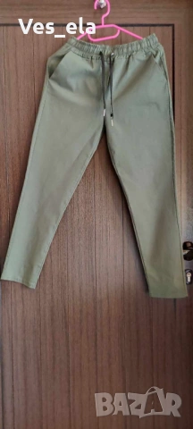  зелен спортен еластичен панталон