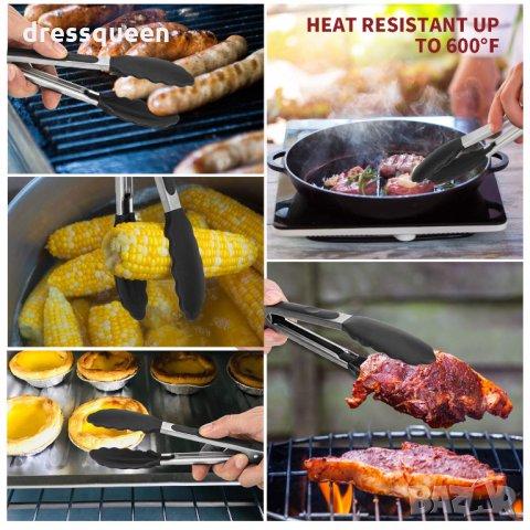 2765 Готварска щипка силиконова, снимка 12 - Други стоки за дома - 30530871