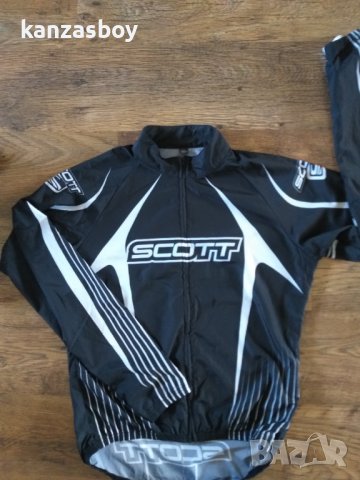 scott - страхотна вело ветровка КАТО НОВА, снимка 5 - Спортни дрехи, екипи - 38222665