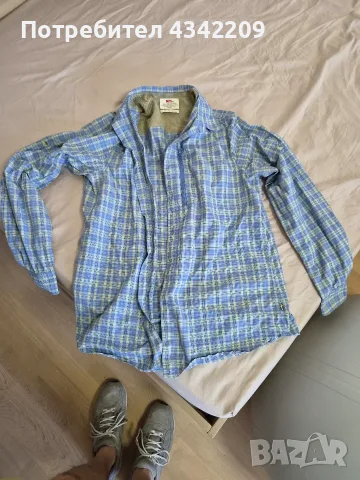 Fjallraven Abisko Hike Shirt LS M, снимка 3 - Спортни дрехи, екипи - 56024169