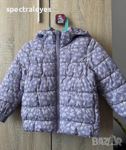 H&M детско яке 98/104 Подарък палто 3 4 години, снимка 2 - Детски якета и елеци - 55988290