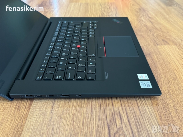 15.6' 4K UHD i7-10750H Lenovo ThinkPad P1 Gen 3 32GB DDR4/512GB NVMe/Nvidia Quadro T1000 4GB/Бат 6ч, снимка 13 - Лаптопи за работа - 52883975