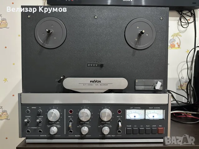 Ролков магнетофон Revox B 77, снимка 2 - Декове - 56113589