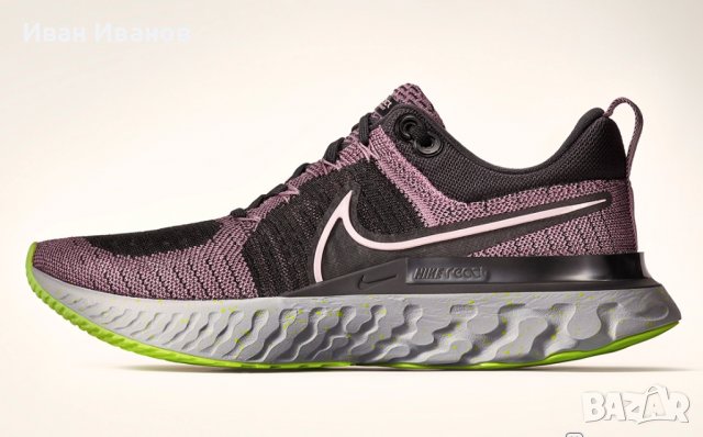 оригинални маратонки Nike React Infinity 2 Violet Dust номер -41, снимка 2 - Маратонки - 40159975