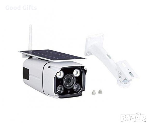 Външна IP Camera Соларна батерия WiFi Камера Водоустойчива 960P, снимка 2 - IP камери - 38091690