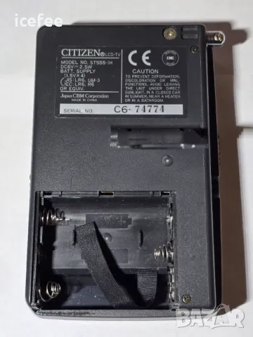 Citizen ST555 джобен LCD телевизор 2.2 инча, снимка 5 - Телевизори - 48661321