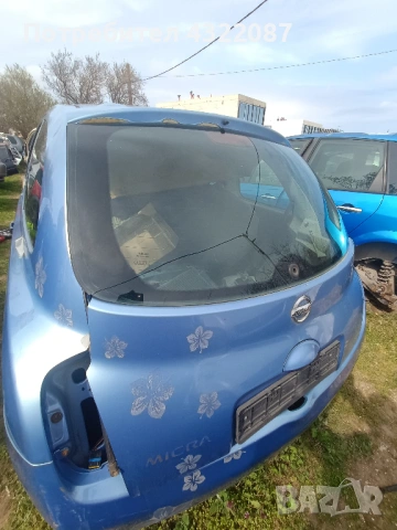 Заден капак от NISSAN MICRA K12 1.2I , снимка 2 - Части - 54229320