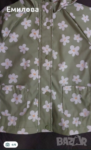 Дъждобран (гумирано яке) LC Waikiki, 5-6г, снимка 3 - Детски якета и елеци - 52962444