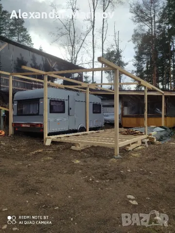 Навеси за каравани 