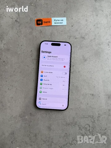 97% Батерия❗️256GB❗️iPhone 16 Pro Лизинг от 24€/мес Black Titanium USA КАТО НОВ❗️, снимка 10 - Apple iPhone - 56197282