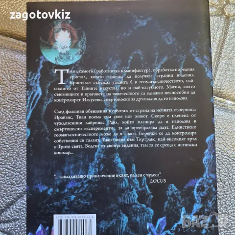 Цената е за двете книги Йън Ървайн Геомансър Тетрарх , снимка 3 - Художествена литература - 47880941