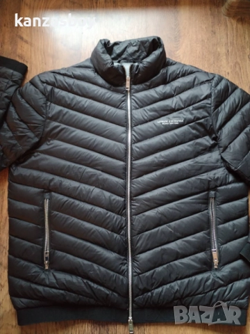 Armani Exchange - страхотно Пухено яке ХЛ, снимка 6 - Якета - 52565909