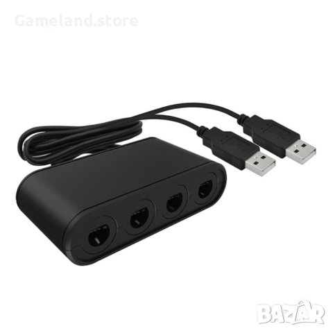 Адаптер за контролер GameCube за Nintendo Switch, Wii U и PC - 60318, снимка 1 - Аксесоари - 42755611