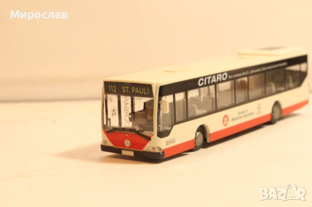 RIETZE H0 1/87 MERCEDES АВТОБУС МОДЕЛ КОЛИЧКА ИГРАЧКА, снимка 5 - Колекции - 54028937