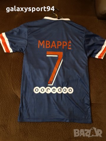 МБАППЕ + Шапка  New 2022г Детски Футболен Екип ПСЖ Мбапе 2022г
