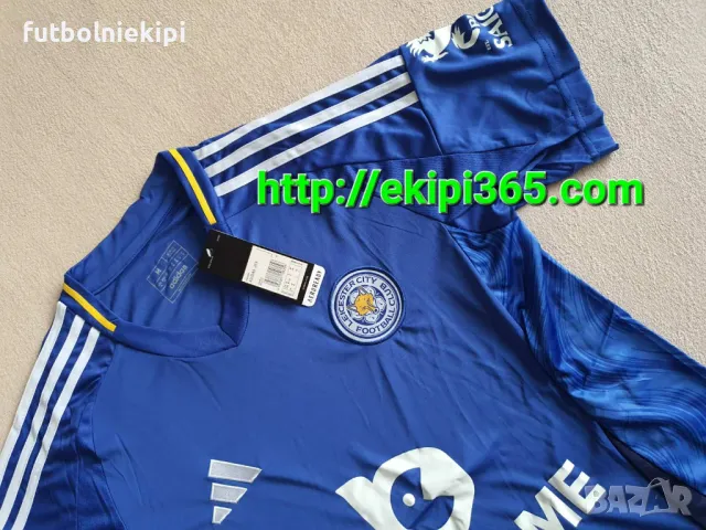 Лестър Сити титулярна синя тениска 2024/25, снимка 4 - Спортни дрехи, екипи - 22316417