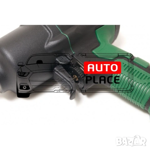 Пневматичен гайковерт с къс шпиндел 1450 Nм 1/2″ RockForce, снимка 4 - Други инструменти - 54048503